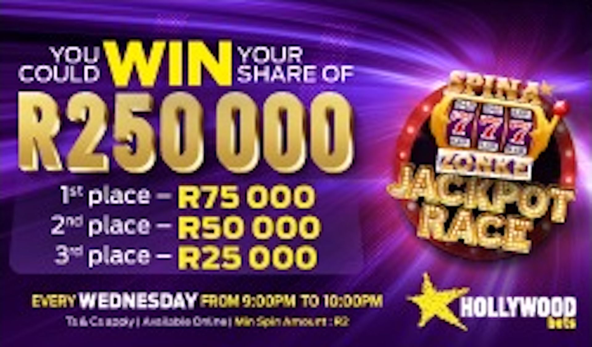 Hollywoodbets Spin it and You Could Win it