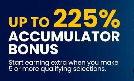 Betking Accumulator Bonus: Bet on 5 Selection ACCA & Get up to 225% Boost on your Payout