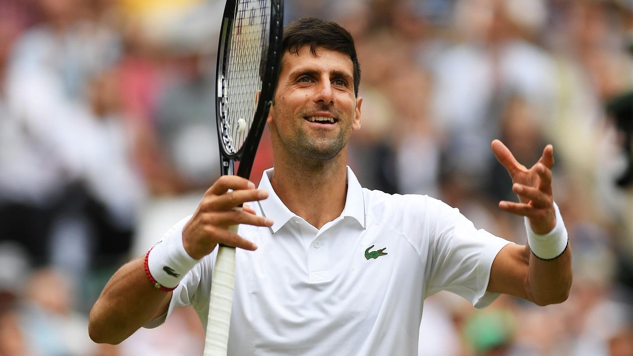 Novak Djokovic se autoproclamó como favorito en Wimbledon 
