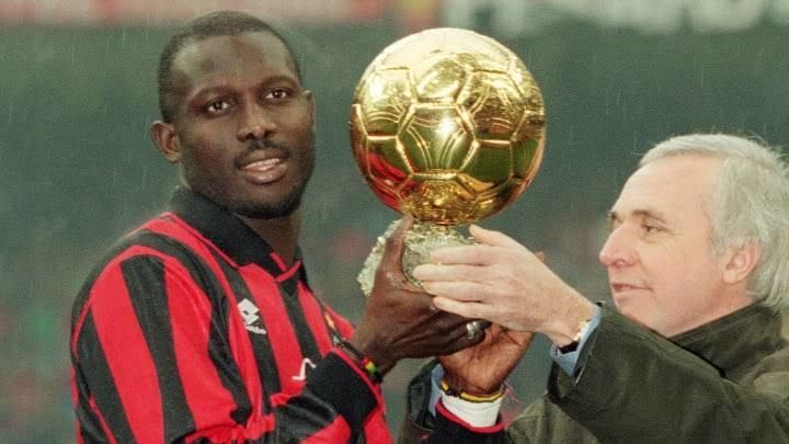 George Weah! The only African player to have won the World best
