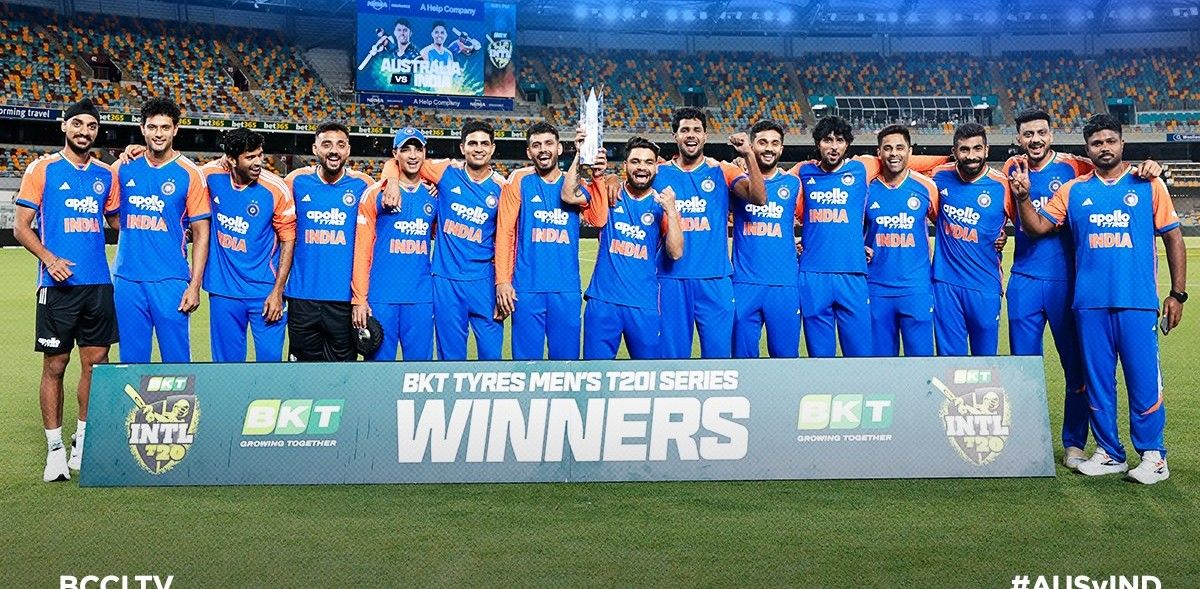 India Seal T20I Series 2-1 as Rain Washes Out Brisbane Finale