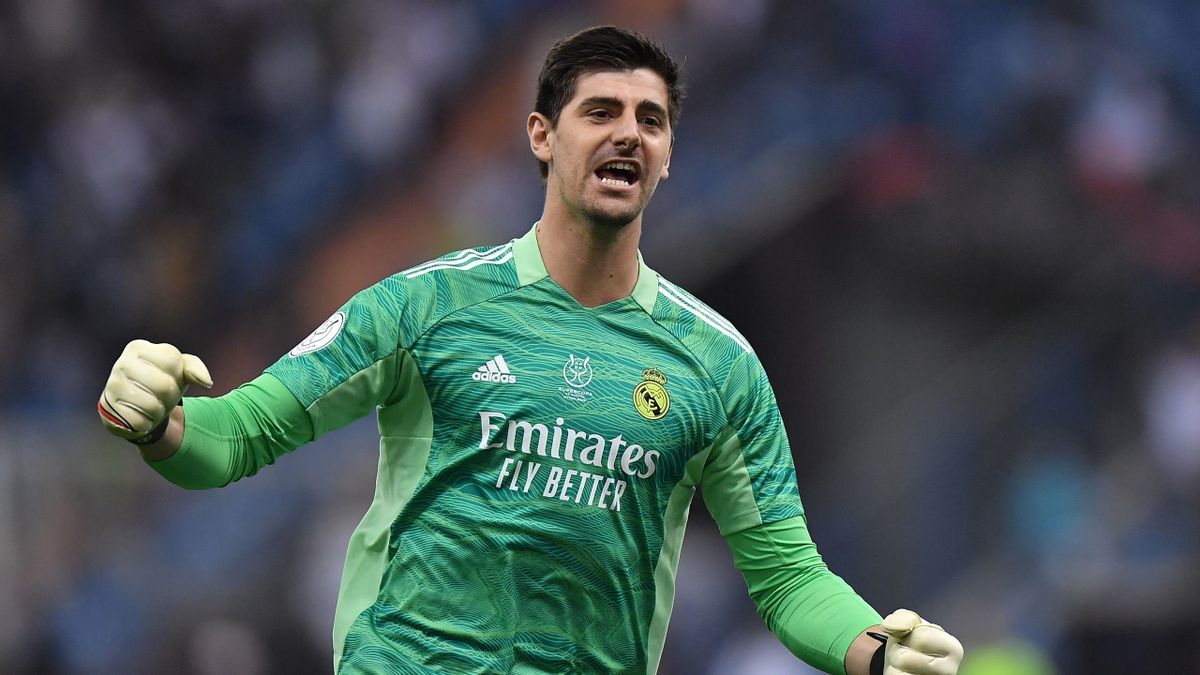 Courtois sigue sin entrenar, se duda su presencia en el clásico del domingo ante el Barcelona