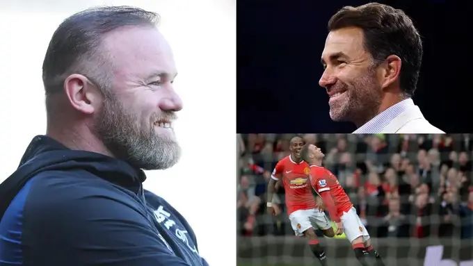 Hearn tells that drunk ex-footballer Rooney asks him for a fight
