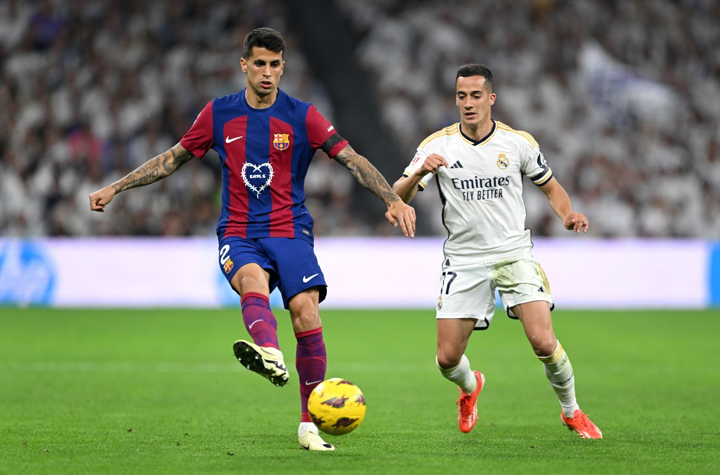 Real Madrid and Barcelona's Chances of Winning the Spanish Championship Are Equal: Hleb