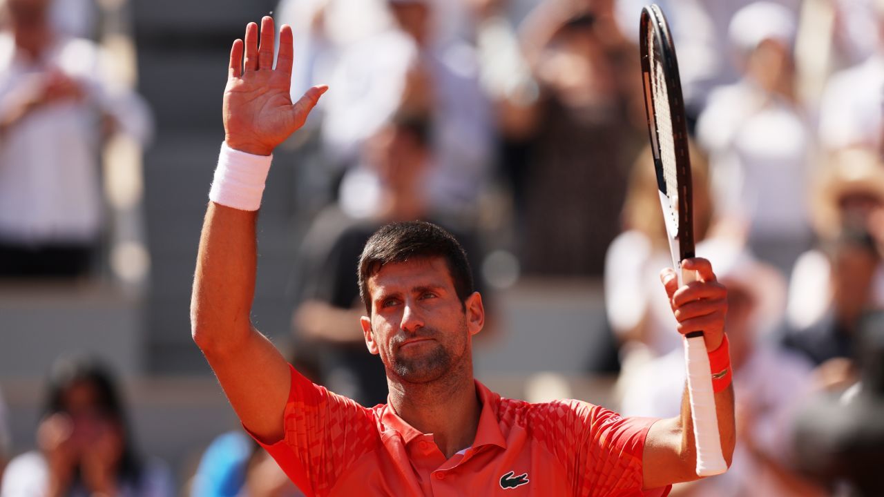 Djokovic ganó sin problemas la primera ronda del Roland Garros 