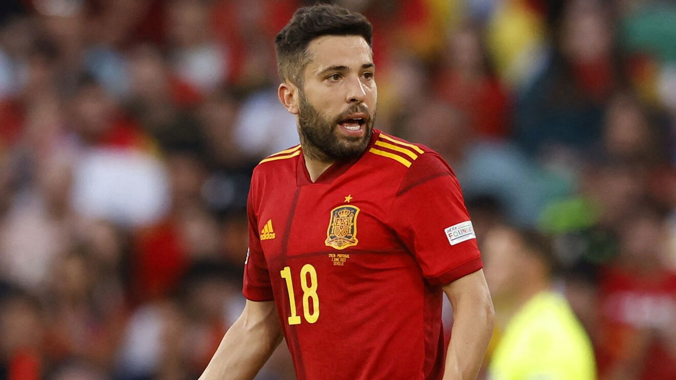 Jordi Alba agradeció a Luis Enrique llevarlo al Mundial 