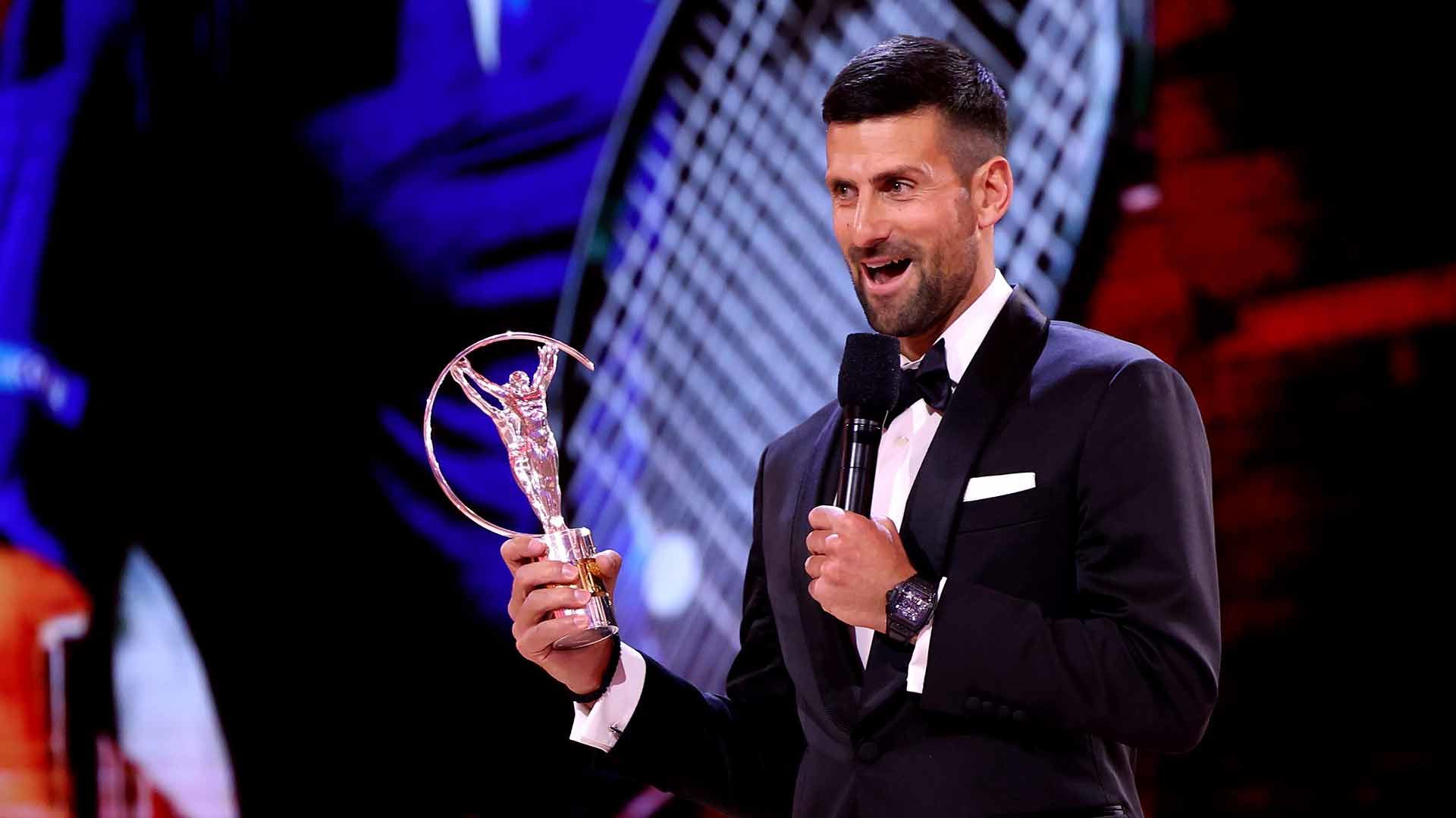 Djokovic y Nadal reconocidos en los Premios Laureus