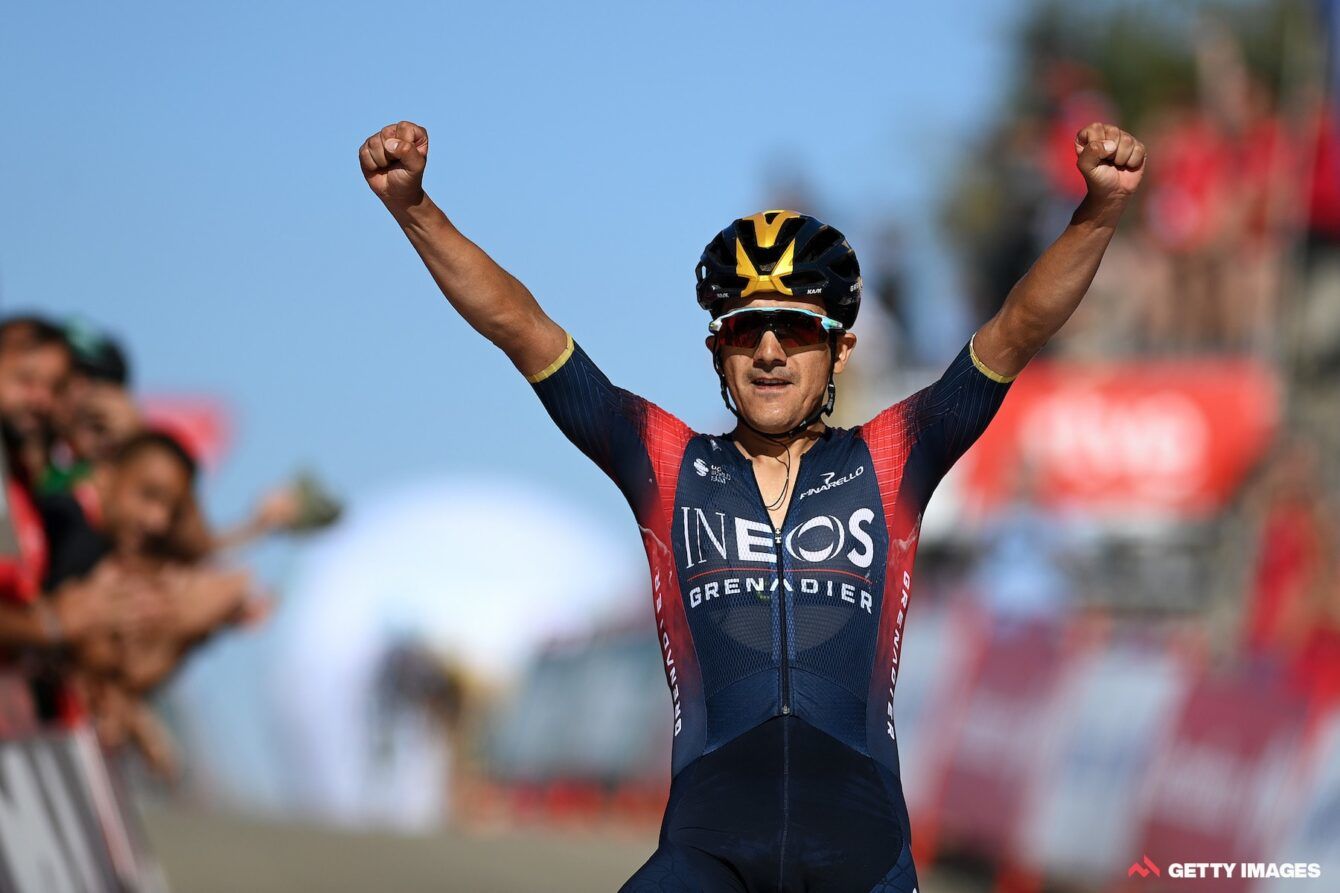Richard Carapaz logra la etapa 14 de La Vuelta