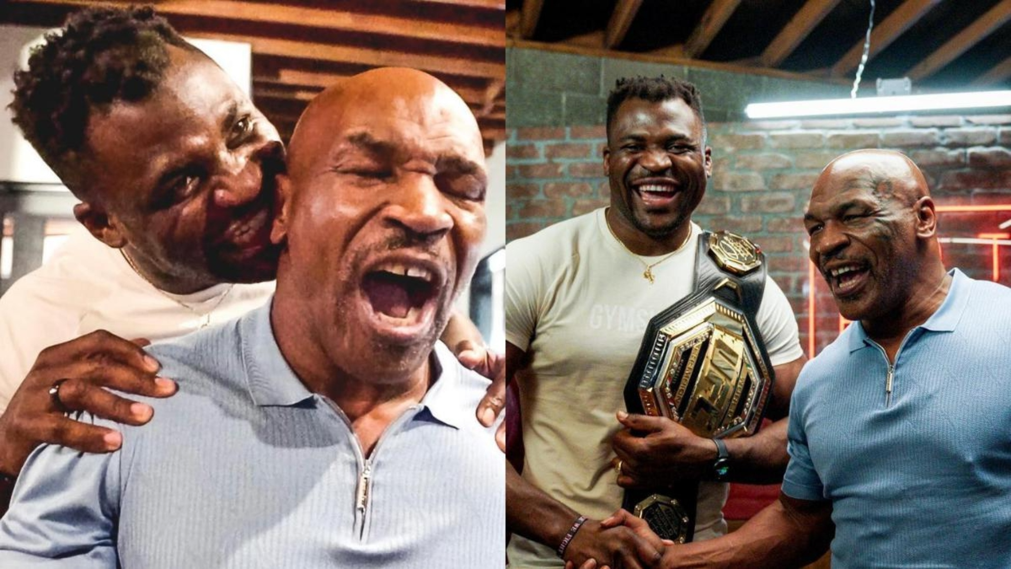 Mike Tyson Ready To Help Ngannou Prepare For Fighting Fury