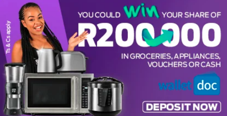 Hollywoodbets & WalletDoc Competition Up To R200,000