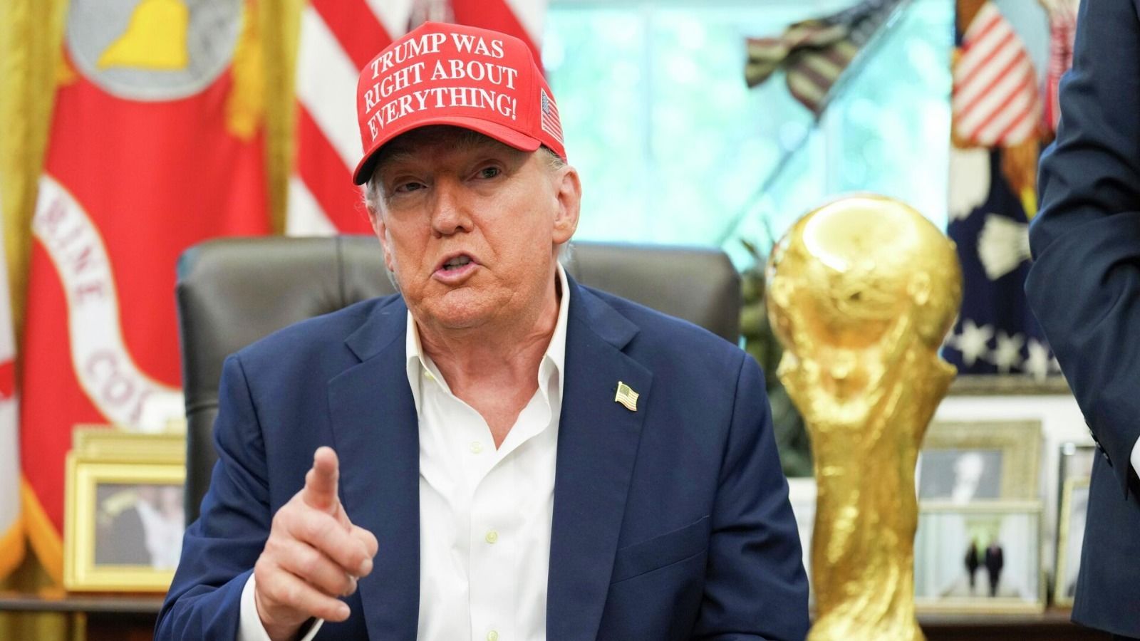 Trump Says Son Gained Respect for Him After White House Meeting with Ronaldo