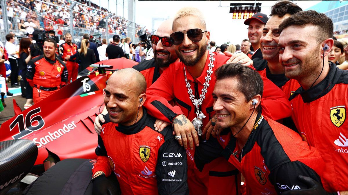 Más celebridades que competición, la alfombra roja del gran premio F1 de Miami 