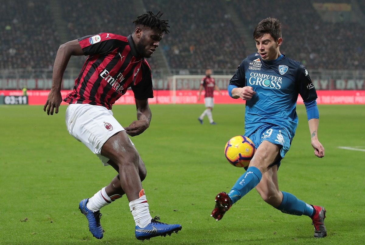 AC Milan snatched victory from Empoli on Matchday 8 of Serie A