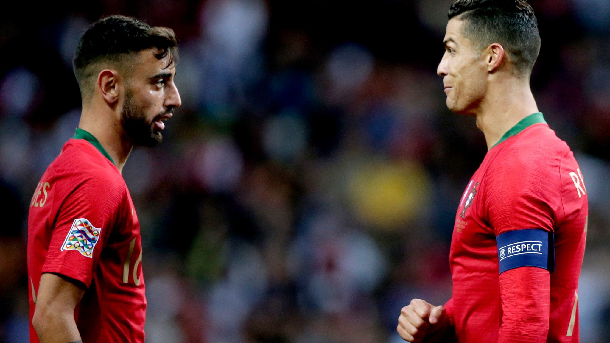 Ronaldo - about the goal recorded on Fernandes in the match against Uruguay: it touched me!