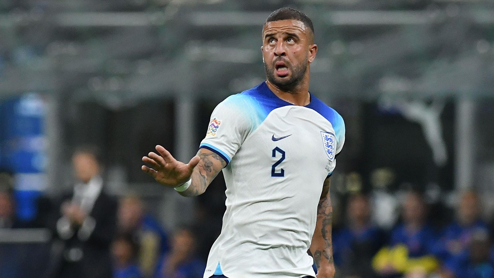 &quot;No es Inglaterra contra Mbappé, es Inglaterra contra Francia&quot;: Kyle Walker, defensa de la selección de Inglaterra