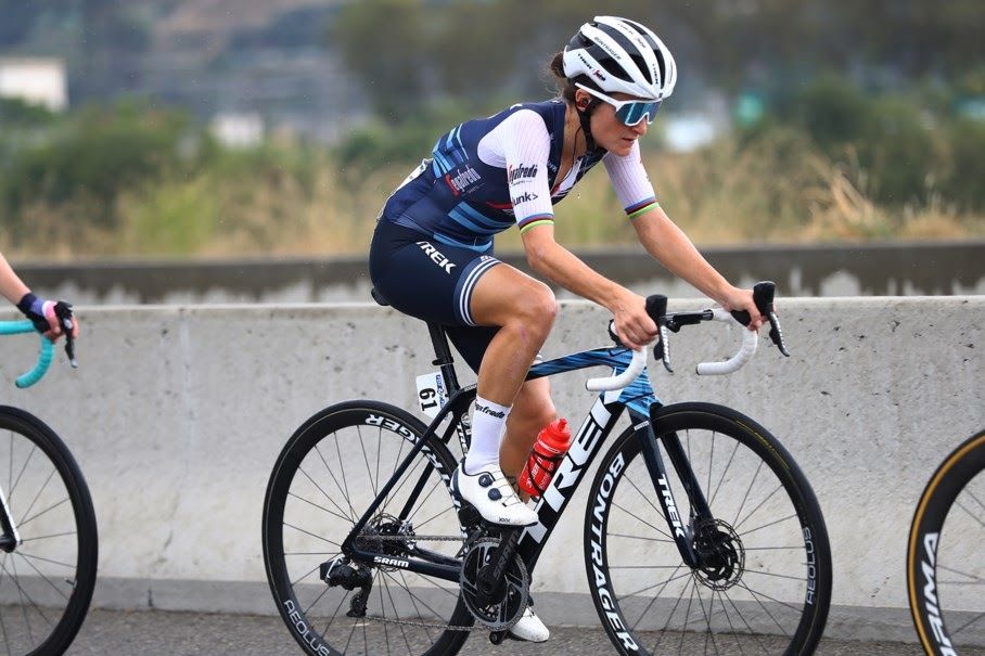 Lizzie Deignan claims title in first women's Paris-Roubaix 
