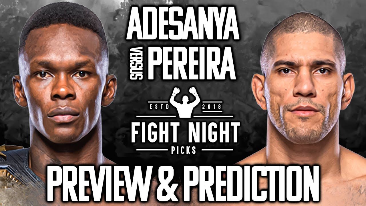Alex Pereira vs Israel Adesanya: Preview, Where to Watch and Betting Odds