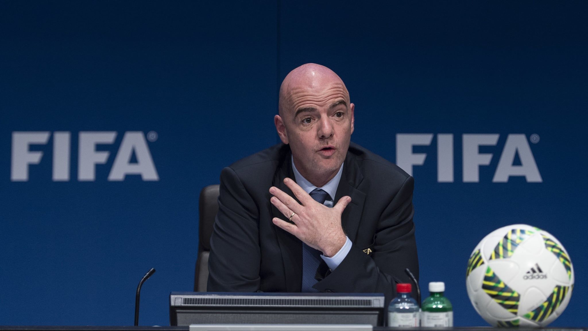 FIFA president Infantino offers his condolences to the families and friends of the 174 fans killed at the stadium in Indonesia