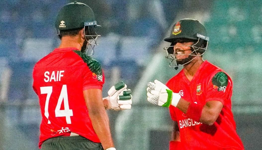 Bangladesh Level Series as Litton and Mahedi Shine in Last-Over Thriller