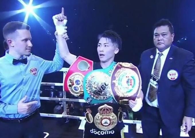 Inoue became the first undisputed world bantamweight boxing champion in 50 years