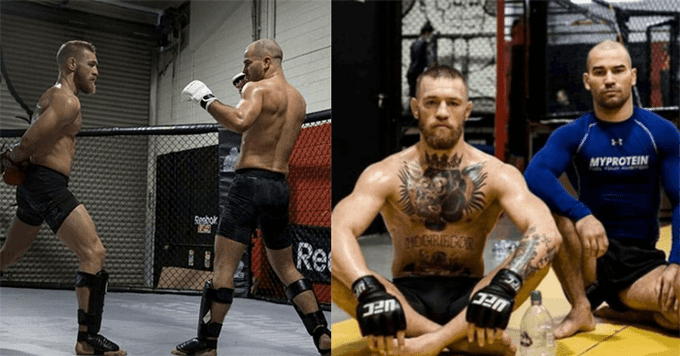 McGregor challenges Lobov to a fight in the gym to settle dispute over whiskey brand