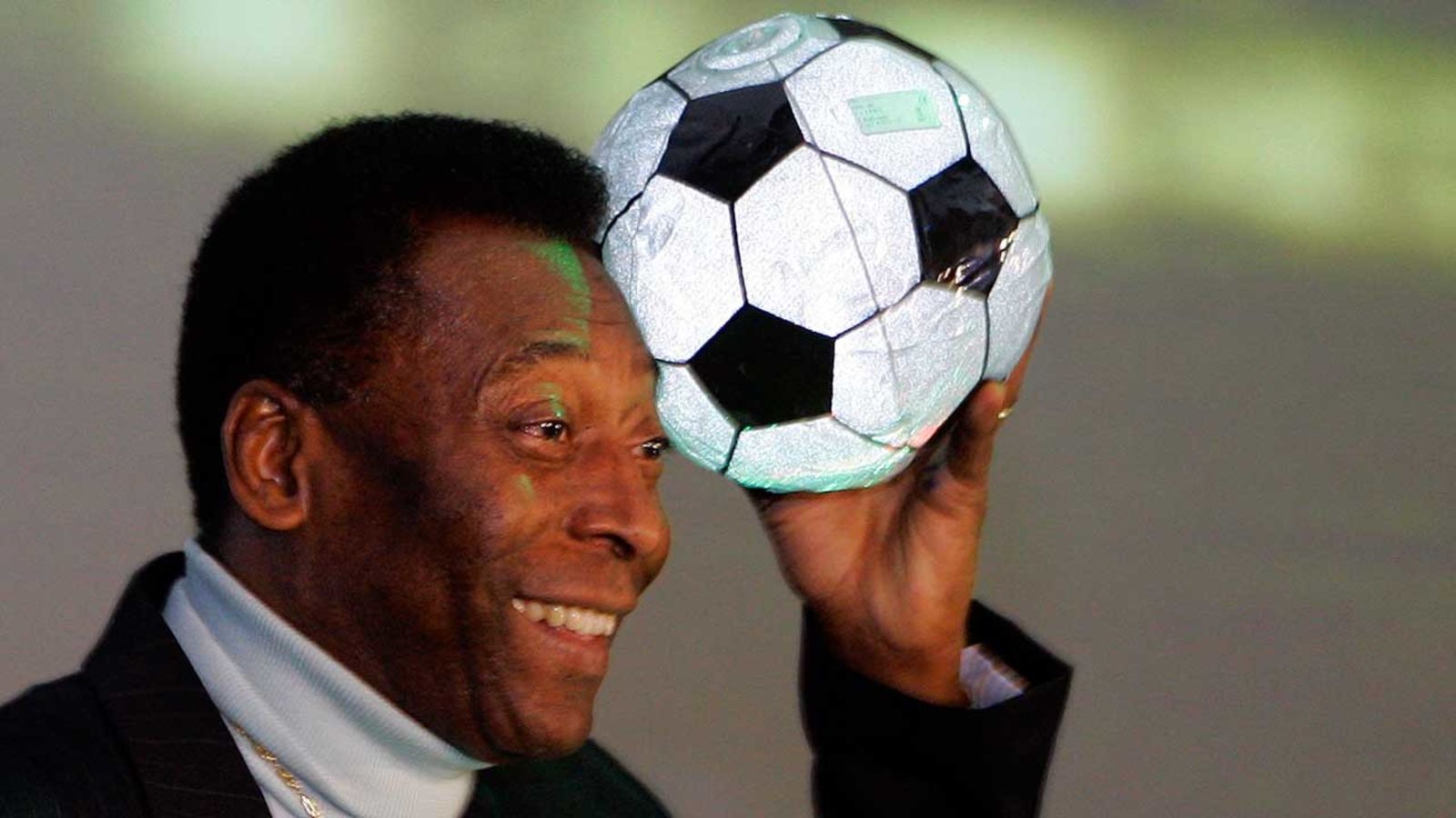 Three-time world soccer champion Pelé is suddenly hospitalized