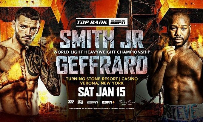 Joe Smith vs. Steve Geffrard. Pronostico, Apuestas y Cuotas│16 de enero de 2022 