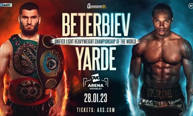 Artur Beterbiev vs Anthony Yarde. Pronóstico, Apuestas y Cuotas│28 de Enero de 2023