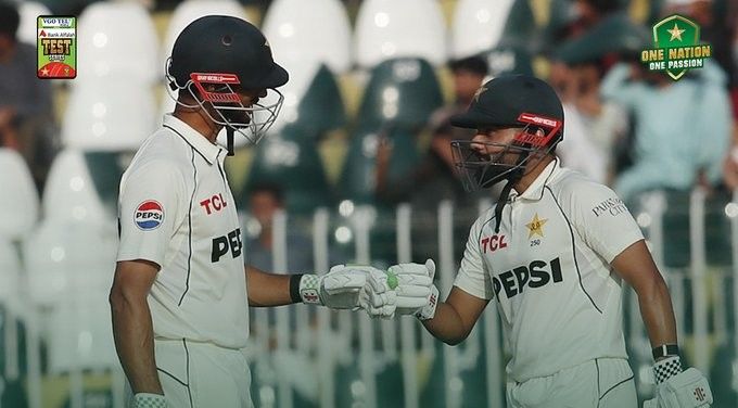2nd Test: Masood, Shafique Anchor Pakistan after Missed Chances by South Africa
