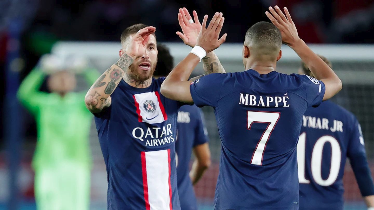 PSG president says he intends to keep Mbappé, Messi and Ramos in the team