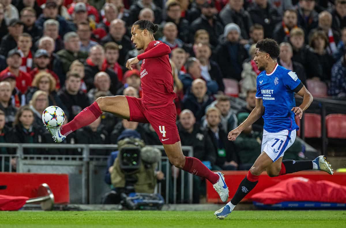 Liverpool blowout wins over Rangers in group stage of Champions League