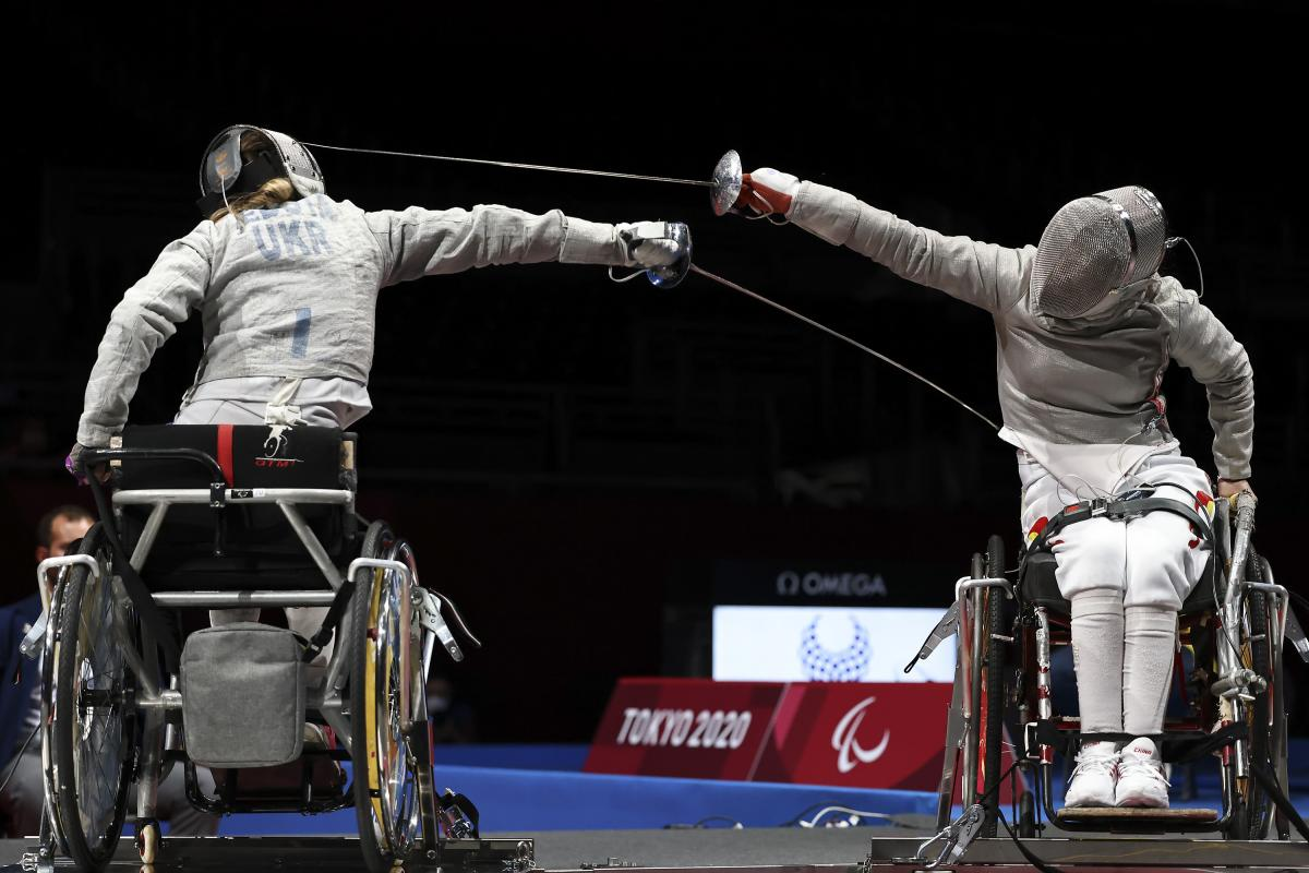 Tan Shumei clinches Paralympic Gold in wheelchair fencing