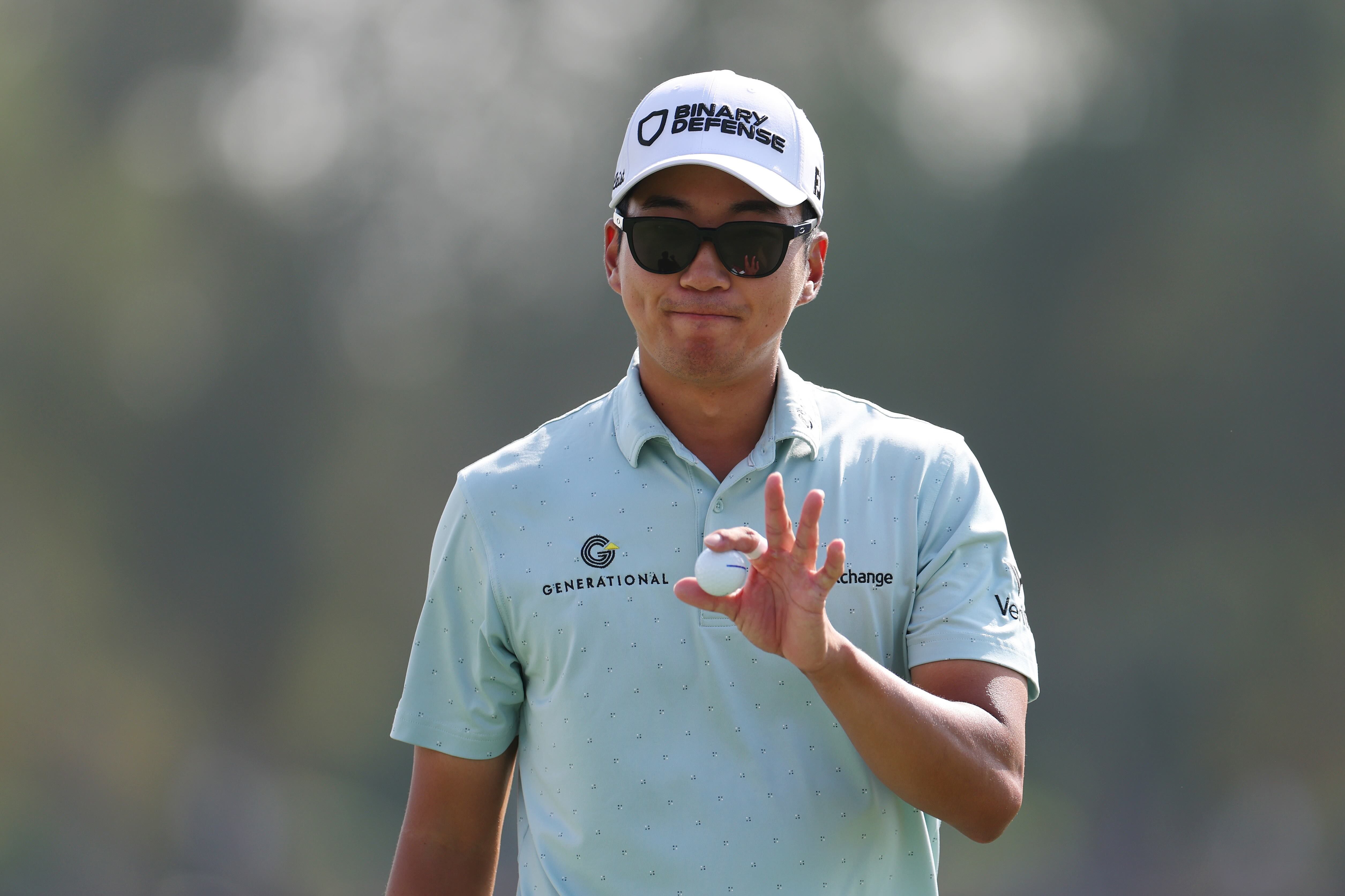 Michael Kim Opens Up One-Shot Lead at DP World Tour Championship