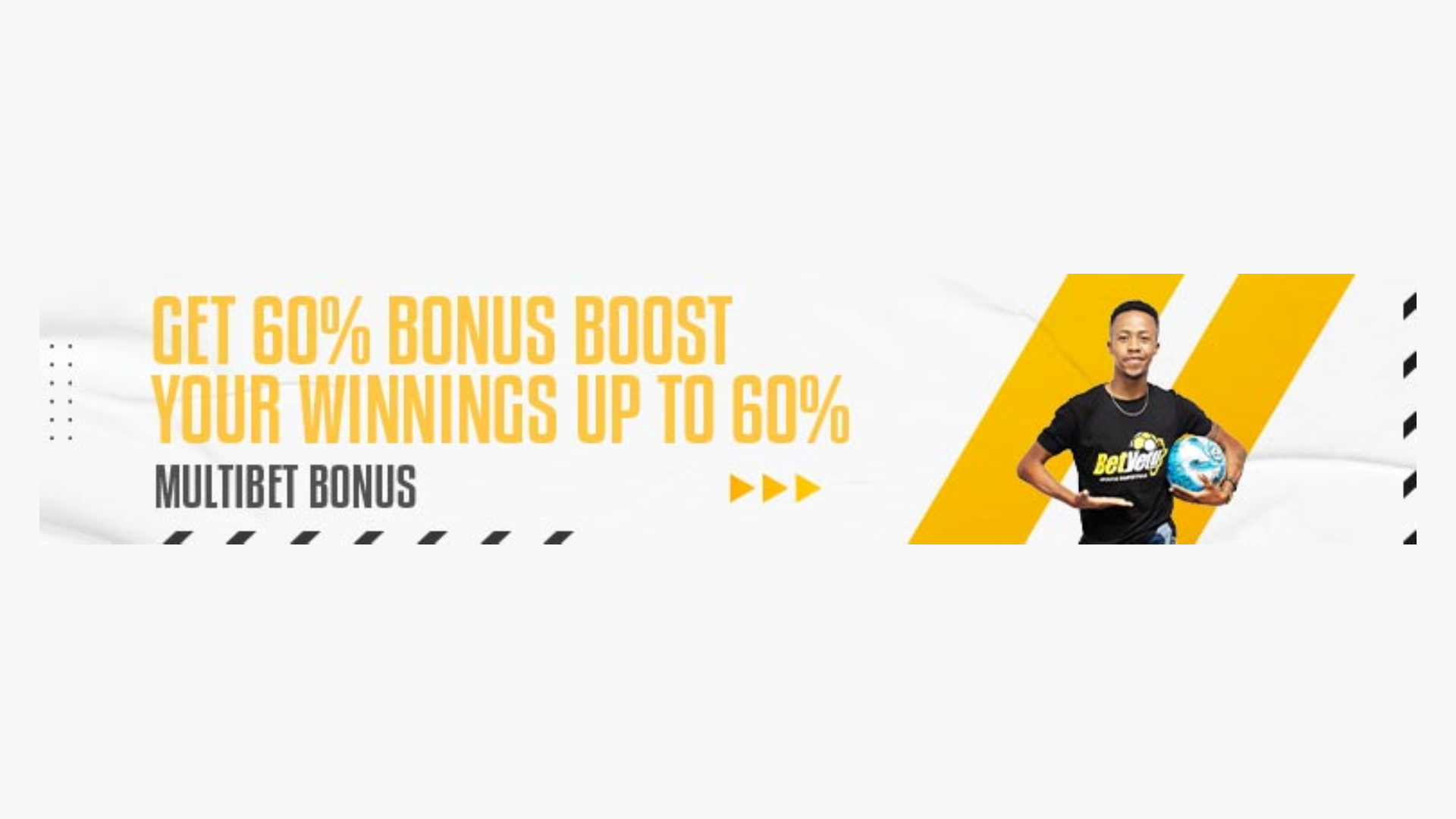 Betyetu Multi Bet Bonus: Bet on 5+ ACCA & Get up to 60% Boost on Payout