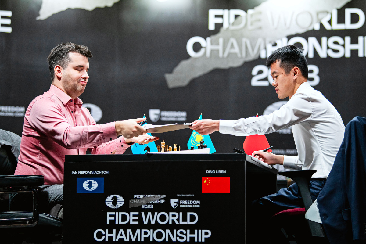 Liren beats Nepomniachtchi to become world chess champion
