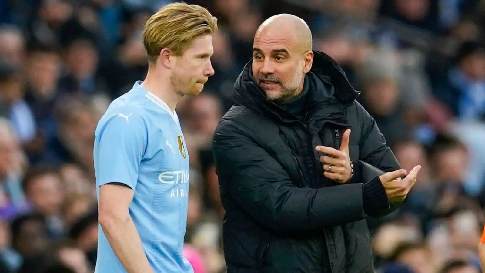 Guardiola Praises De Bruyne as One of the Greatest Footballers