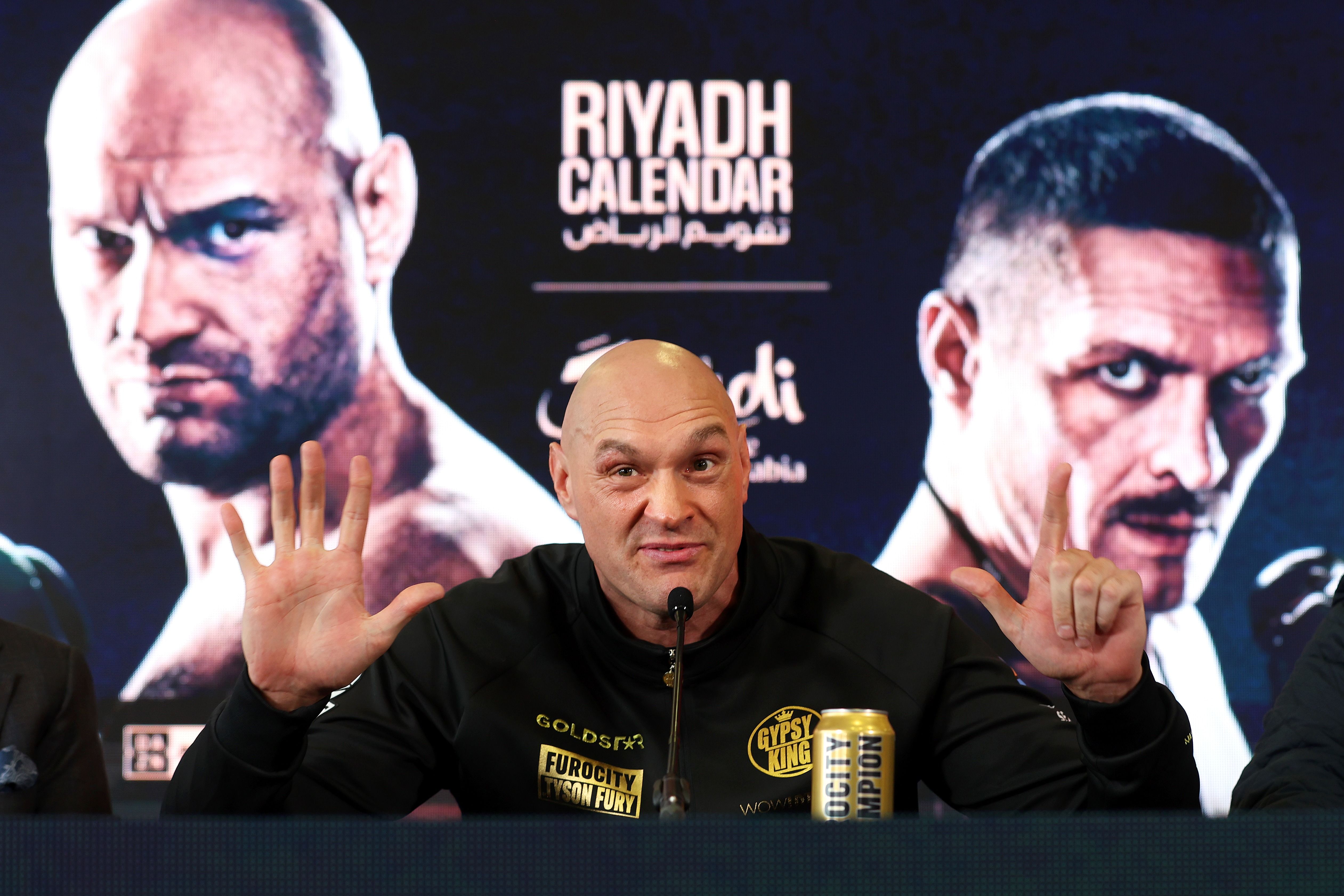Fury Promises To Give All Belts To Saudi Sheikh If He Defeats Usyk