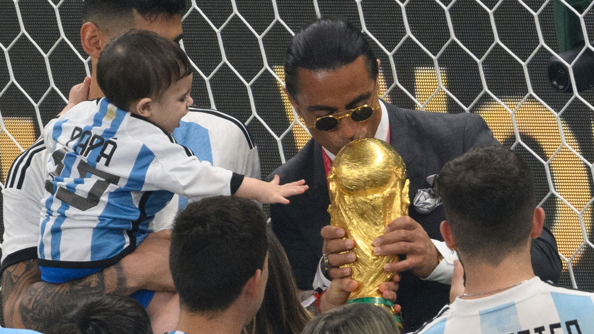 Chef Salt Bae Tells why He Stepped Out On Pitch After 2022 World Cup Final