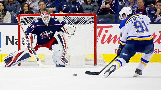 Columbus Blue Jackets lose to St. Louis Blues on errors