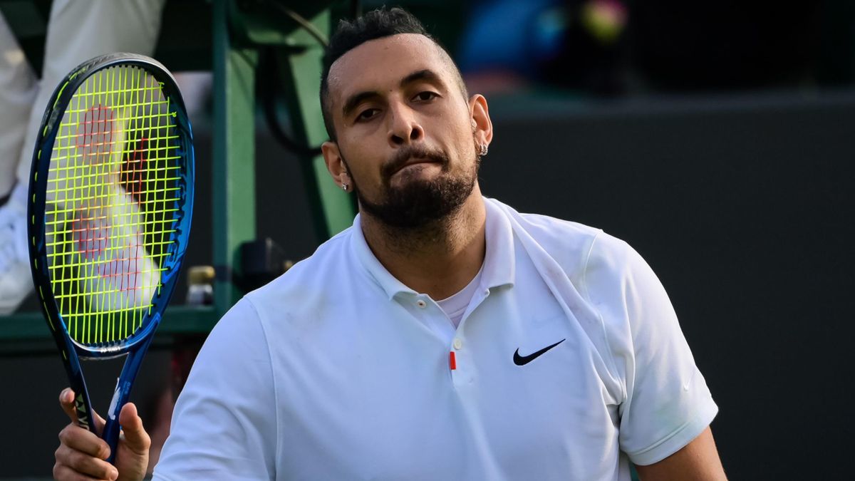 Resultado del partido entre Nick Kyrgios y Brandon Nakashima en Wimbledon 2022: victoria sufrida del australiano en cinco sets