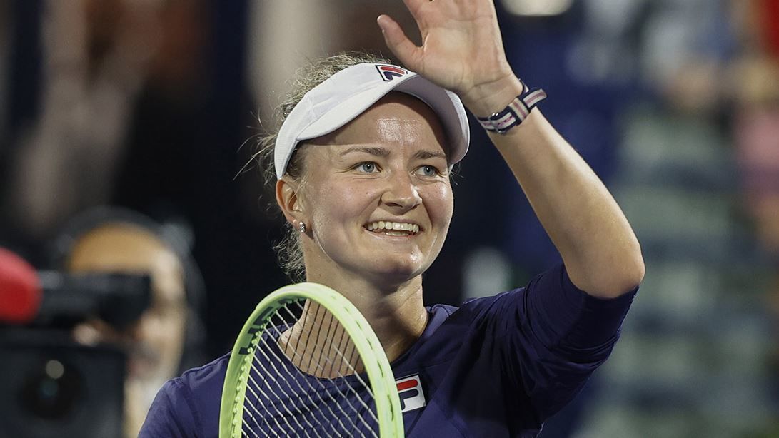 La tenista checa Krejcikova ganó en San Diego por partida doble 