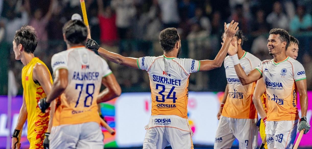 India Thrash China 7-0 to Storm into Asia Cup Hockey Final
