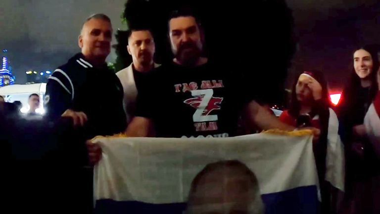 Australian Tennis Federation warns Djokovic's father over Russian flag photo