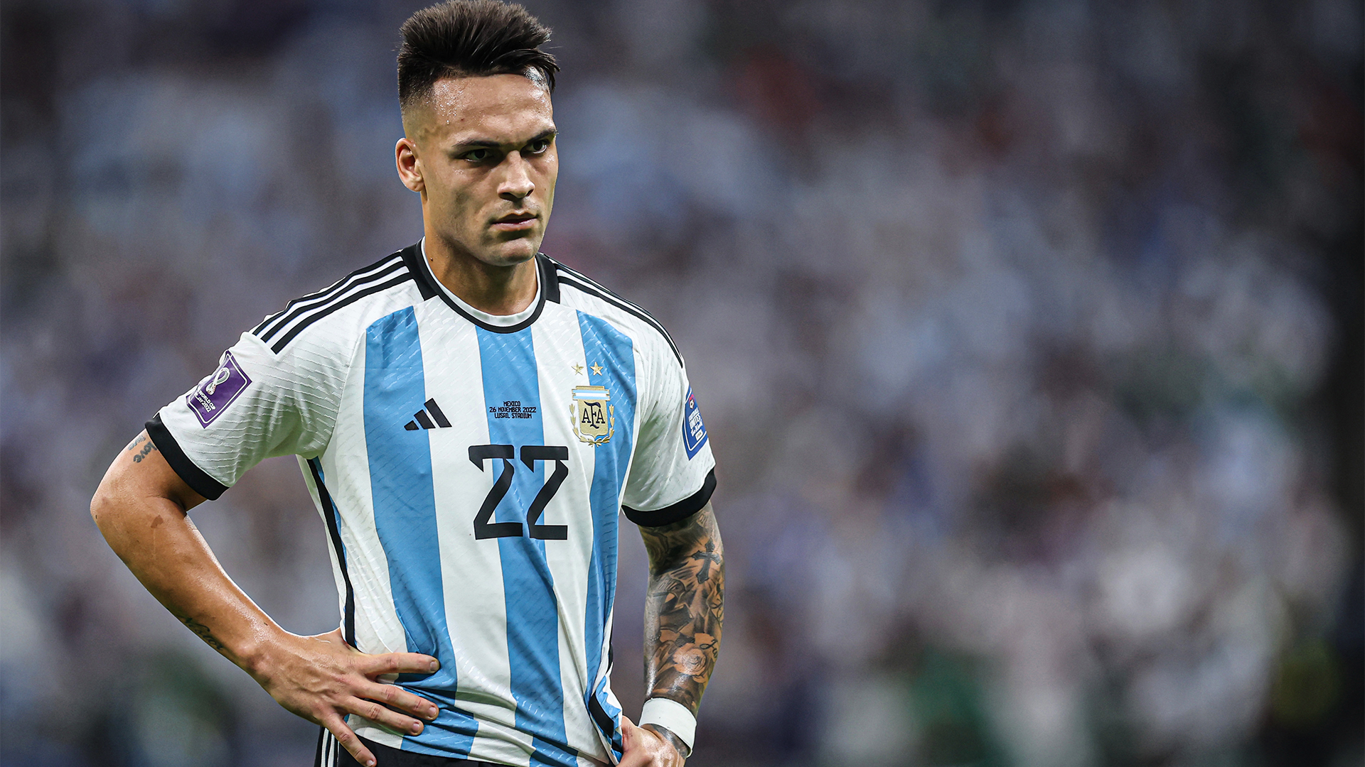 Argentine forward Lautaro Martínez is taking pain-killing injections to play at World Cup 2022