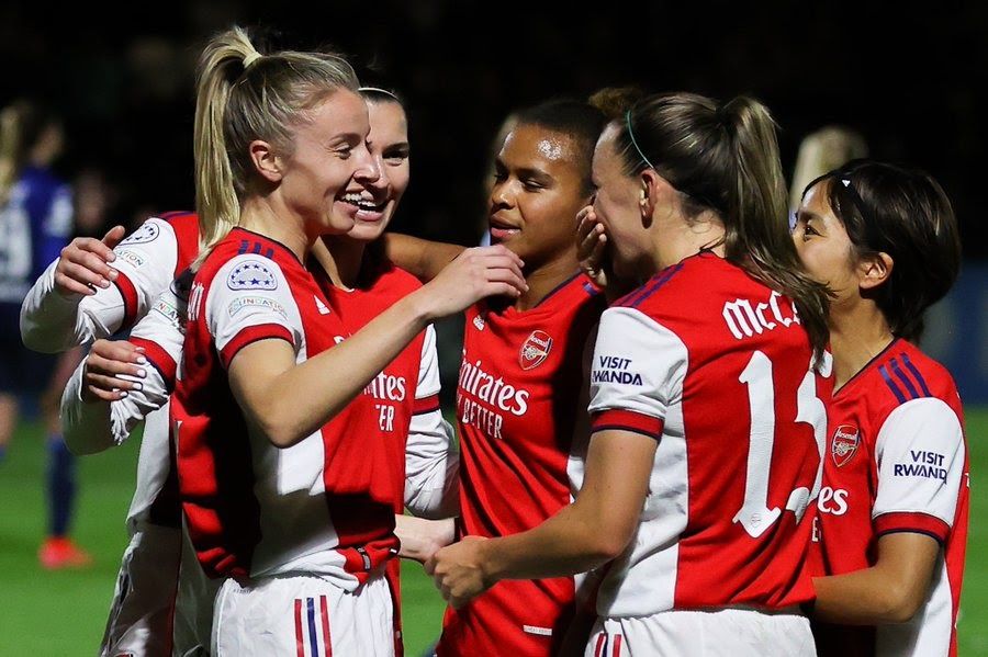 Women's Champions League: Arsenal brush aside Hoffenheim