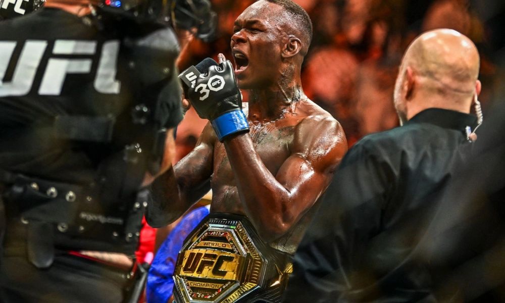 Adesanya intends to become a dual UFC champion