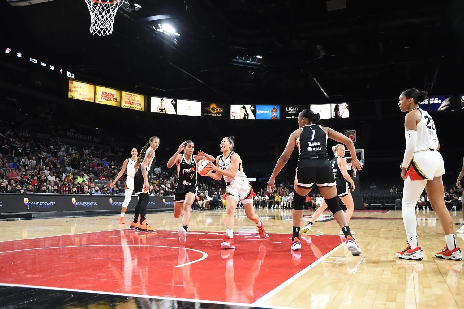 WNBA: Desperate Aces face surging Mercury in a must-win scenario