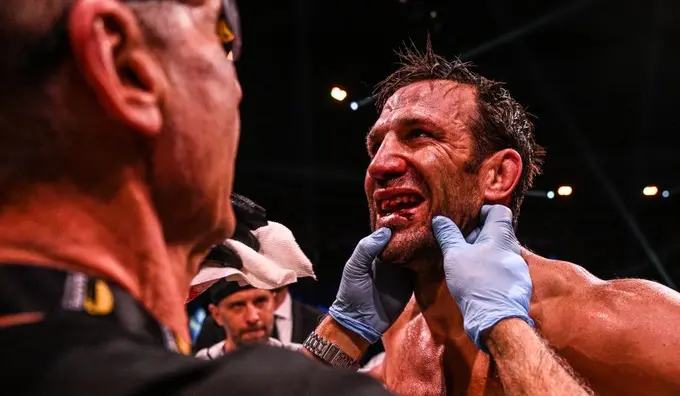 BKFC president explains why Rockhold refused to continue fighting Perry