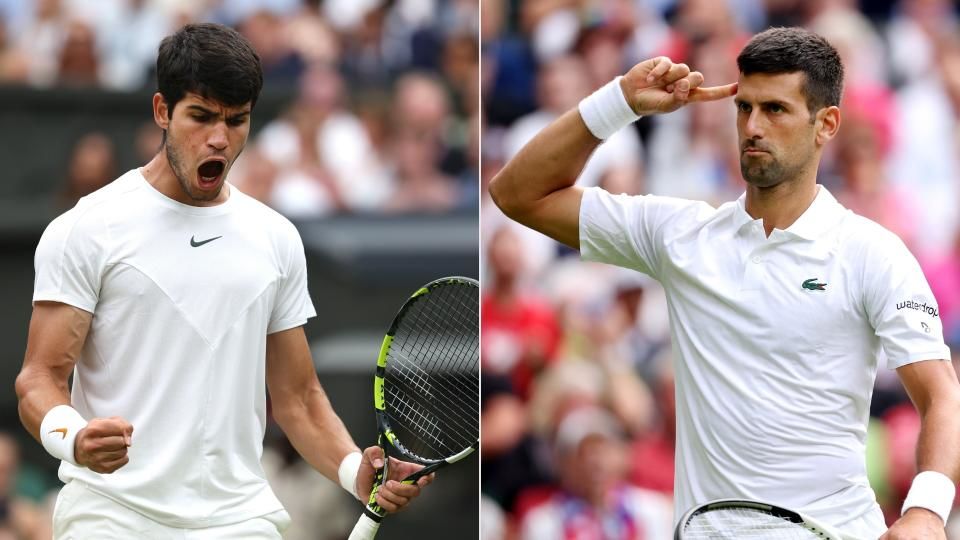 Carlos Alcaraz ganó en la final de Wimbledon ante Novak Djokovic