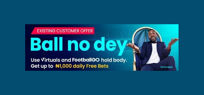 Betking 5%  Free Bet up to 1000 NGN